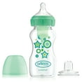 thumbnail image 1 of Dr. Brown's Anti-Colic Options+ Wide-Neck Sippy Bottle Starter Kit, 9oz/270ml, Green, BPA Free, 6m+&nbsp;, 1 of 9