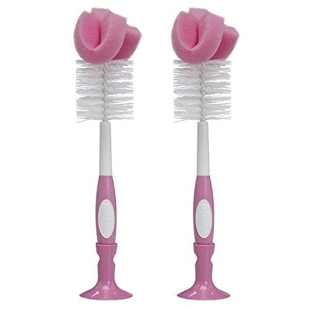 Dr. Brown's Baby Bottle Brush in Pink, 2 Pack