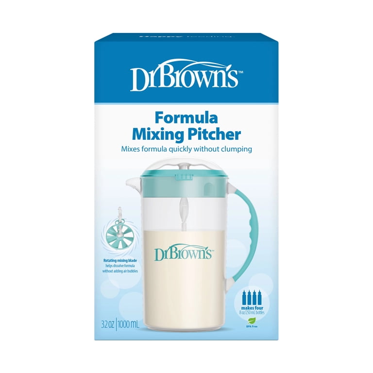 BABY MILK頭物4点 Dr. Brown's Baby Formula Mixing Pitcher with Adjustable Stopper