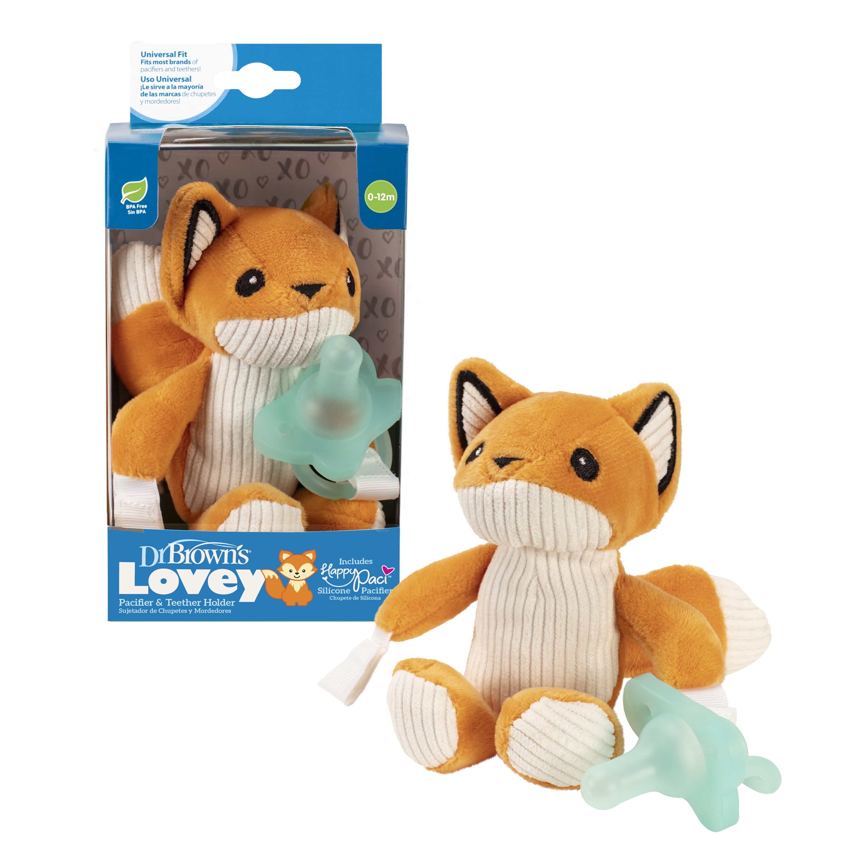 Dr brown's stuffed animal pacifier 2025
