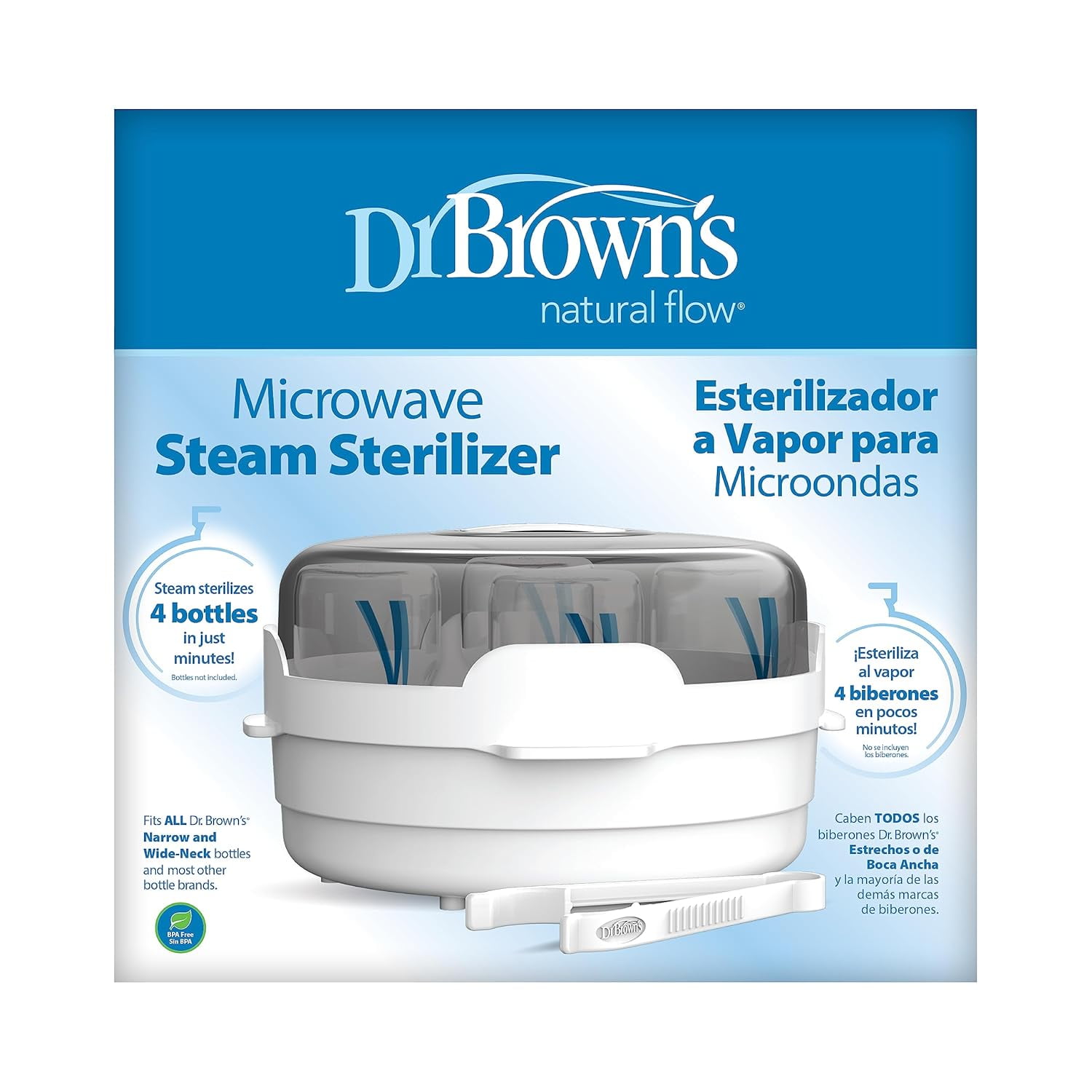 Dr Browns Natural Flow Microwave Steam Sterilizer