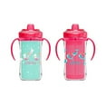 thumbnail image 1 of Dr. Brown’s Milestones Hard Spout Insulated Sippy Cup with Handles - Pink - 10oz - 2pk - 12m+, 1 of 3