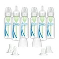 thumbnail image 1 of Dr. Brown's Natural Flow Anti-Colic Options+ Narrow Baby Bottle, 8oz, Slow Flow, 0m+, 6 Pack, 1 of 16