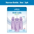 thumbnail image 1 of Dr. Brown's Natural Flow Anti-Colic Options+ Narrow Baby Bottle, Purple, 8oz, Slow Flow, 0m+, 3 Pack, 1 of 18