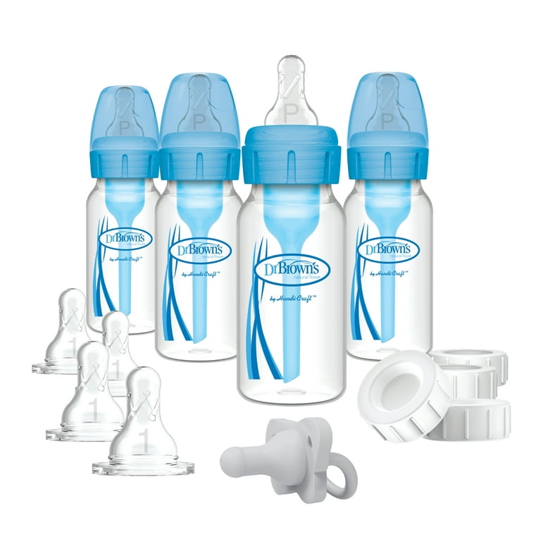 Dr. Brown's Manual Breast Pump with Silicone Shields and Anti-Colic Ba