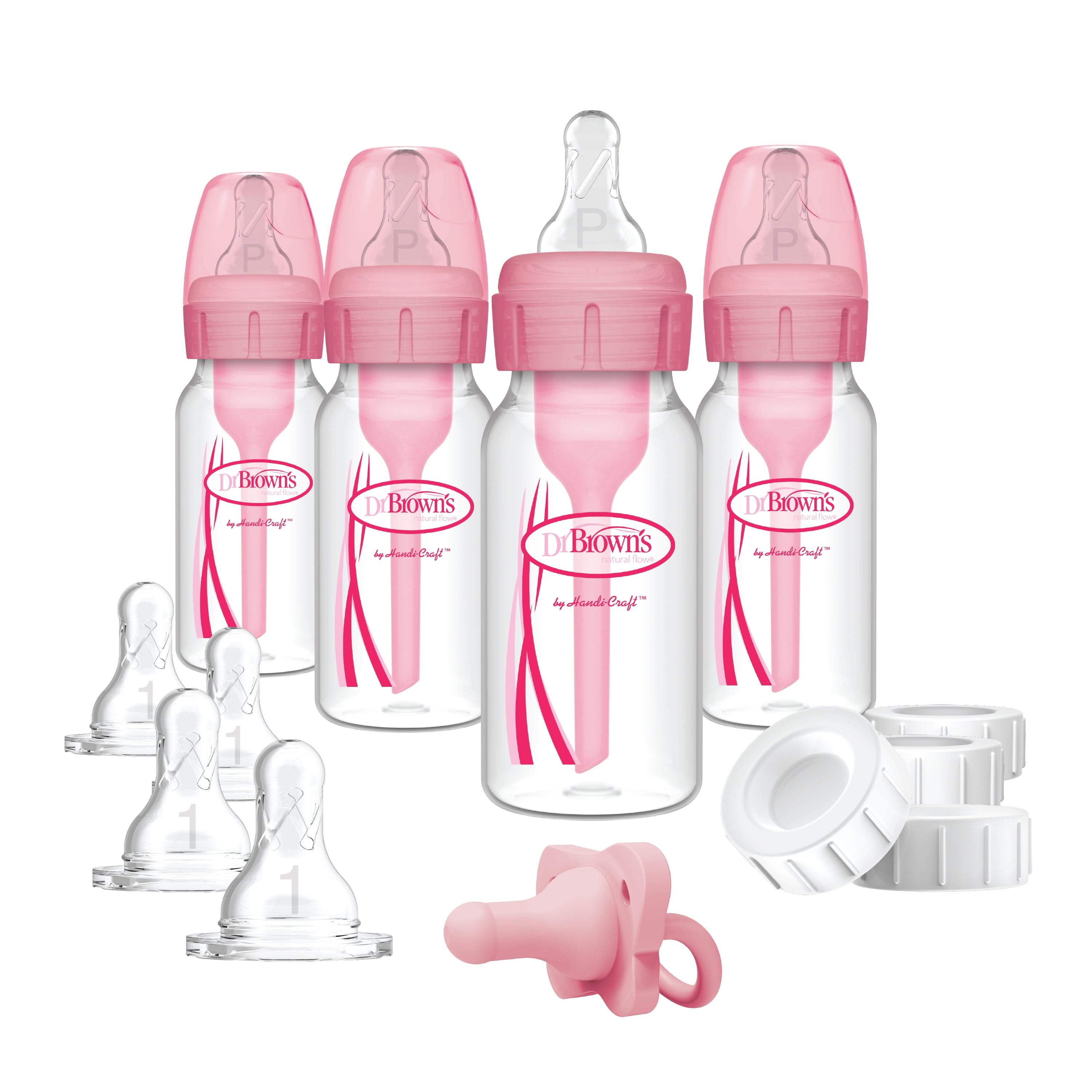 Dr. Brown's Natural Flow® Options+™ Narrow Glass Bottle Silicone Sleeves
