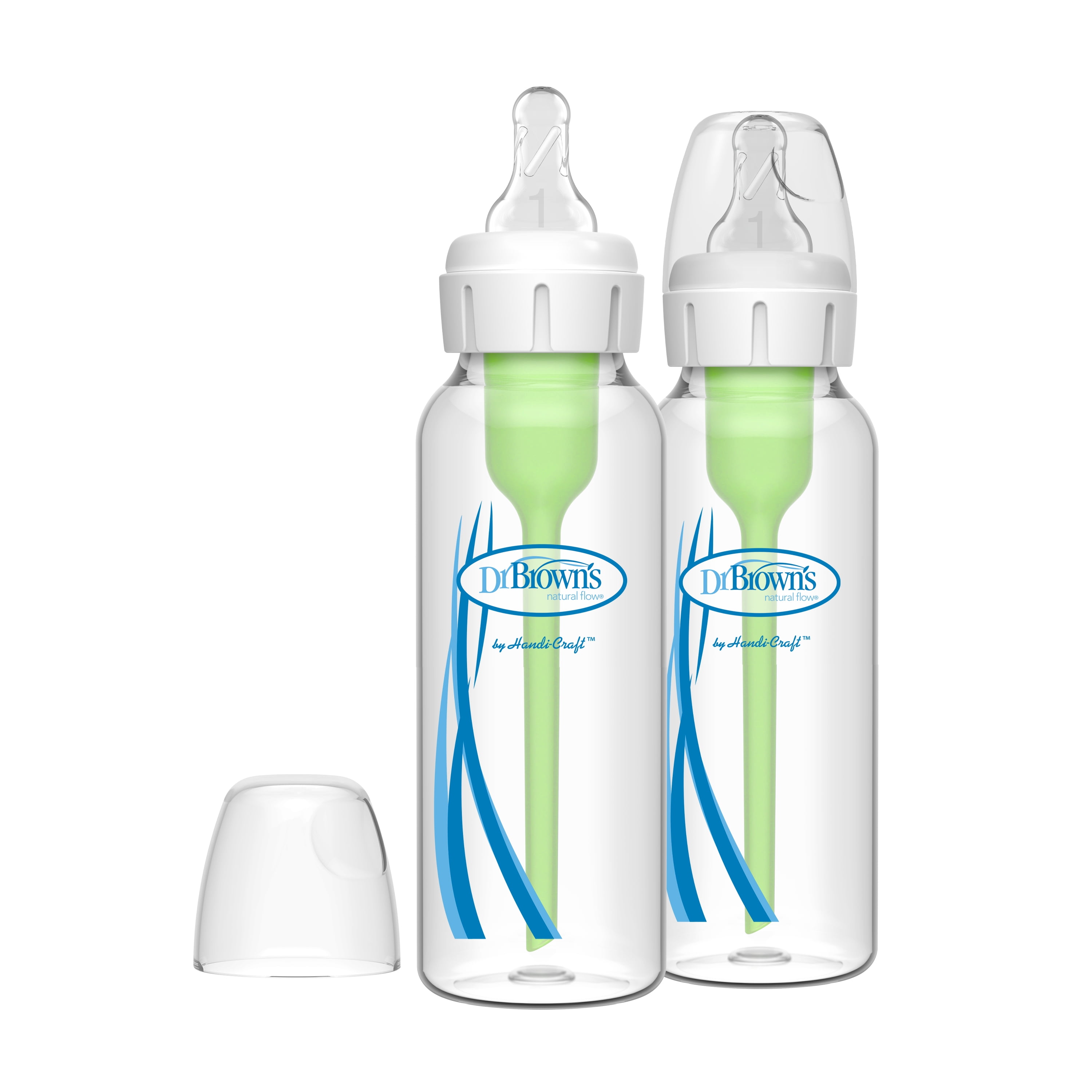 Dr. Brown’s Natural Flow® AntiColic Options+™ Narrow Glass Baby Bottle