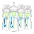 thumbnail image 1 of Dr. Brown's Natural Flow Anti-Colic Options+ Wide-Neck Baby Bottles 9 oz/270 mL,with Level 1 Slow Flow Nipple,4 Count,0m+ C21, 1 of 3