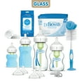 thumbnail interactive-video image 1 of Dr. Brown's Options+ Wide-Neck Glass Bottle Starter Set, 1 of 16