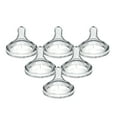 thumbnail image 1 of Dr. Brown's Natural Flow Level 1, Wide-Neck Baby Bottle Nipple, Slow Flow, 0m+, 100% Silicone, 6 Pack, 1 of 12