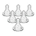 thumbnail image 1 of Dr. Brown’s Natural Flow Level 2 Narrow Baby Bottle Silicone Nipple, Medium Flow, 3m+, 100% Silicone Bottle Nipple, 6 Count, 1 of 10