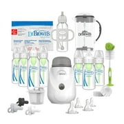 Dr. Brown’s Natural Flow Options+ All-in-One Baby Bottle Gift Set, 38 Piece
