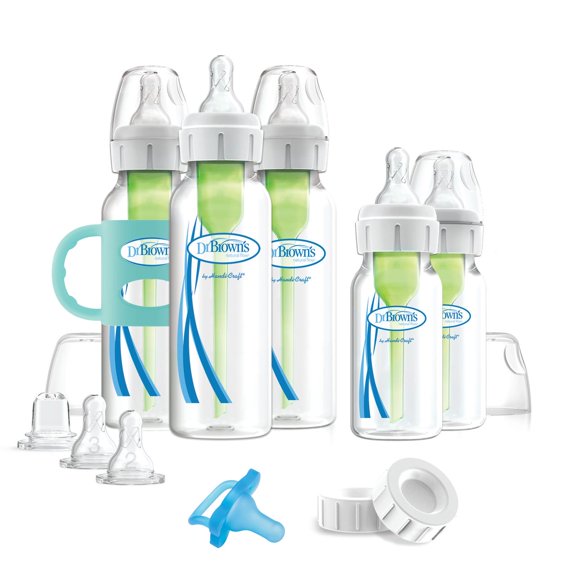 Dr. Browns Options+ Anti-Colic Baby Bottle Essentials Gift Set - 0-6m