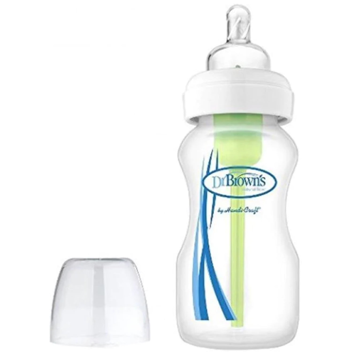 Dr. Brown's Options Glass Baby Bottles, Single, 9 oz