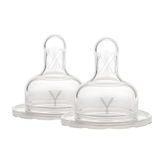 Dr. Brown's Original Wide-Neck Nipple, Y-Cut (9m+), 2-Pack