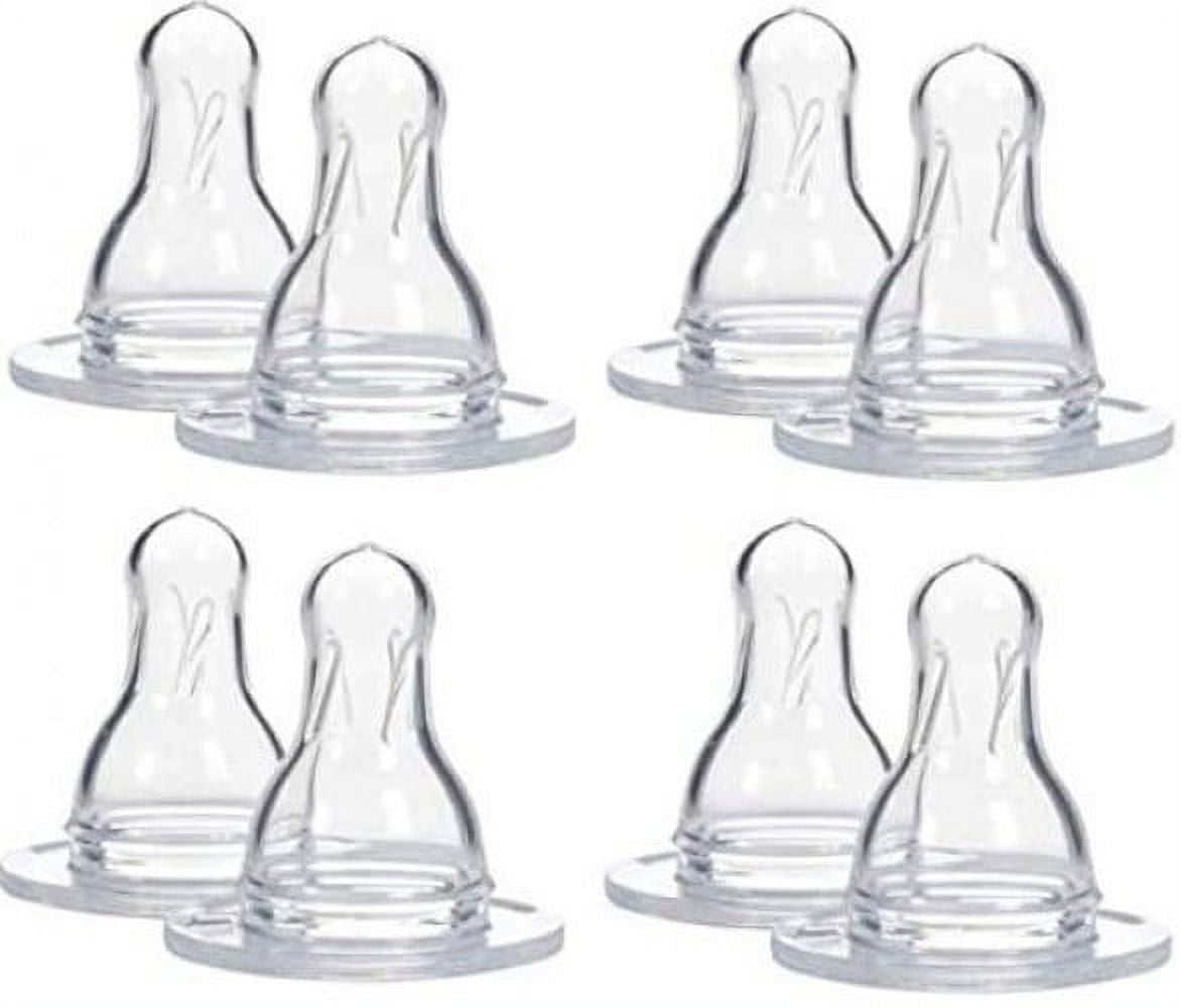 Dr. Brown's Silicone Nipple - Level 1 - 8 Nipples