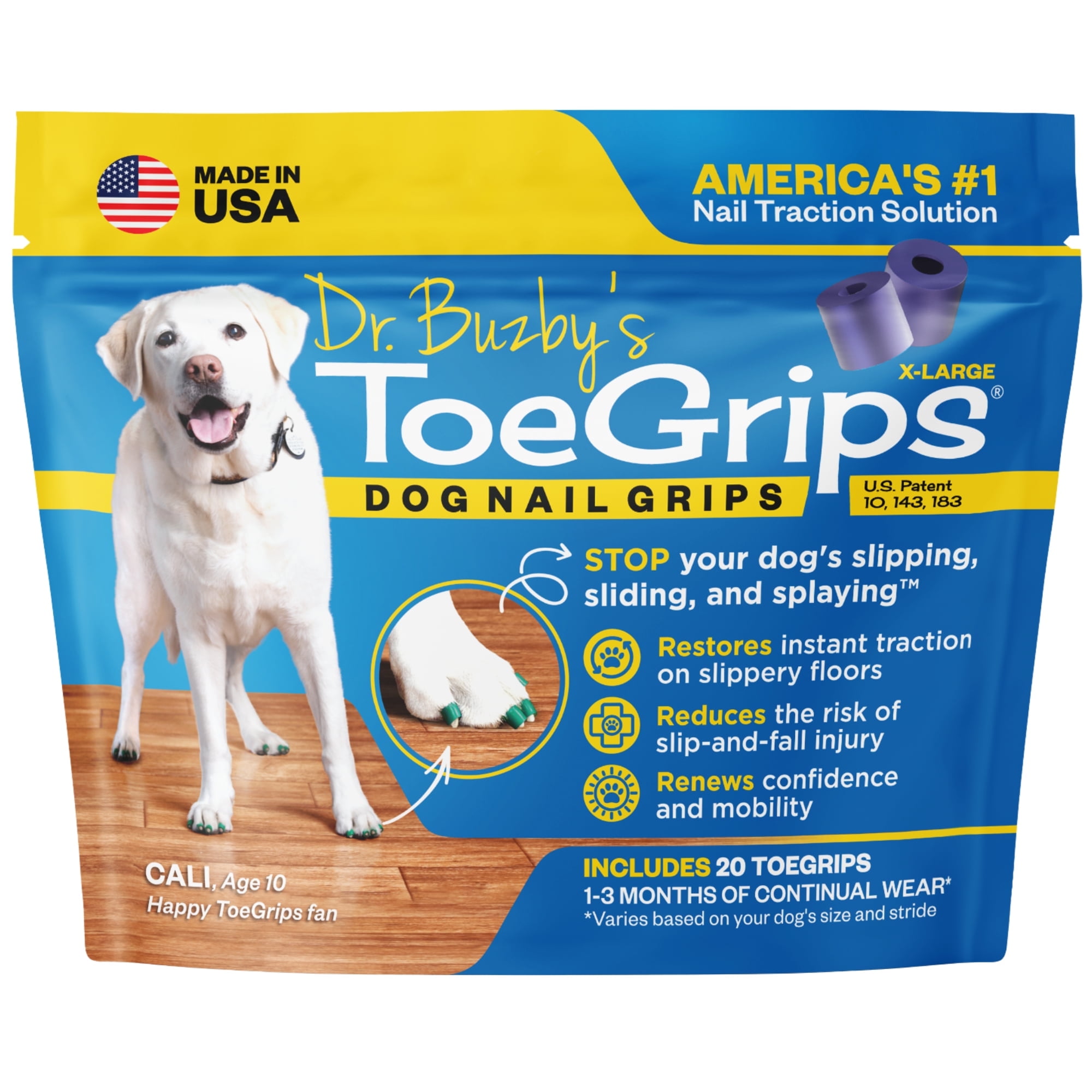 ヘルスケア・介護用品 Dr. Buzby's ToeGrips Dog Nail Grips Dr-Buzby-s-ToeGrips-for-Dogs-