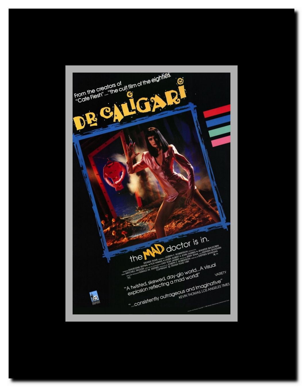 Dr. Caligari Framed Movie Poster