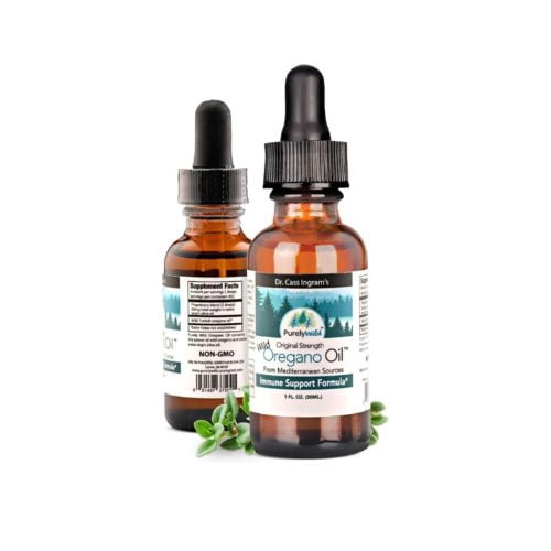 Dr. Cass Ingram's Original Oregano Oil &ndash; 1 fl oz | Purely Wild Steam Distilled Oil of Oregano