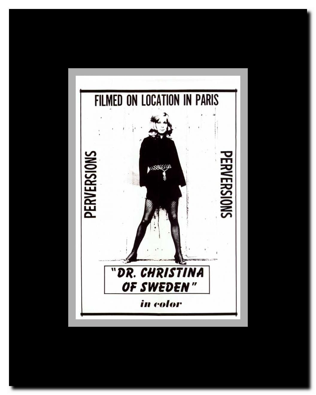 Dr. Christina of Sweden Framed Movie Poster