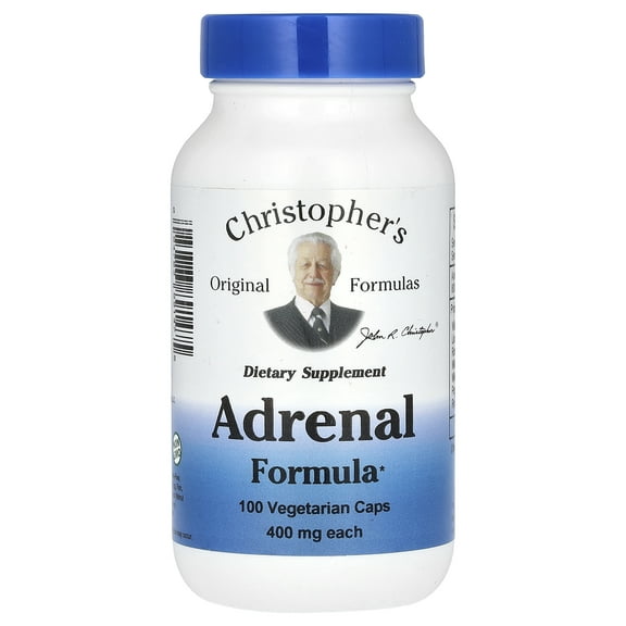 Dr. Christopher's Original Formulas Adrenal Formula Capsules, 100 Ct
