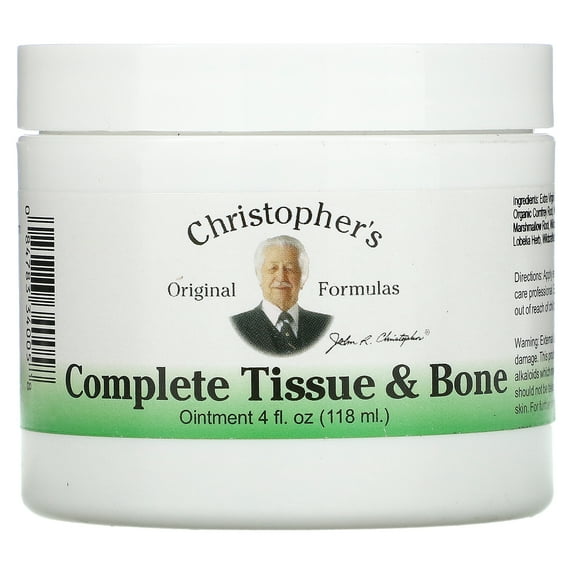 Dr. Christopher's Complete Tissue and Bone Ointment, 4 Oz