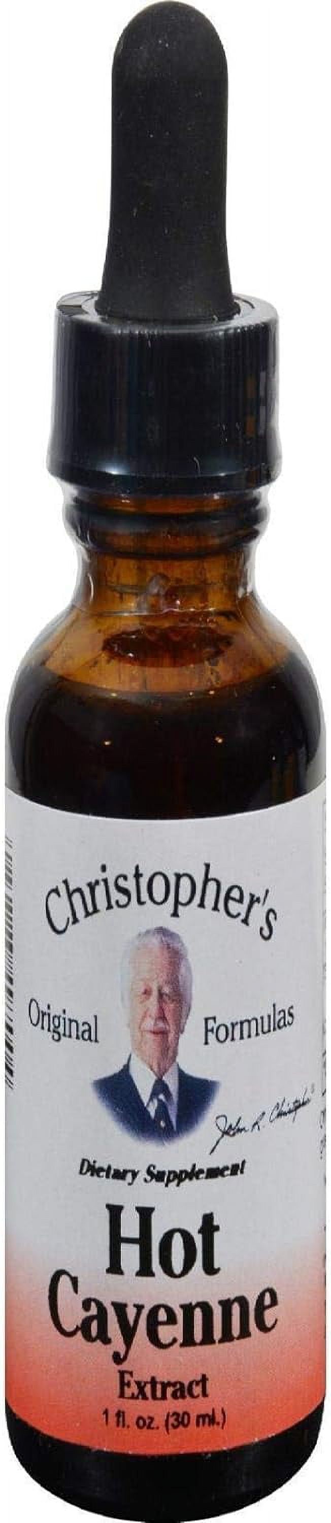 Dr. Christopher's Formulas Hot Cayenne Extract, 1 Fl Oz