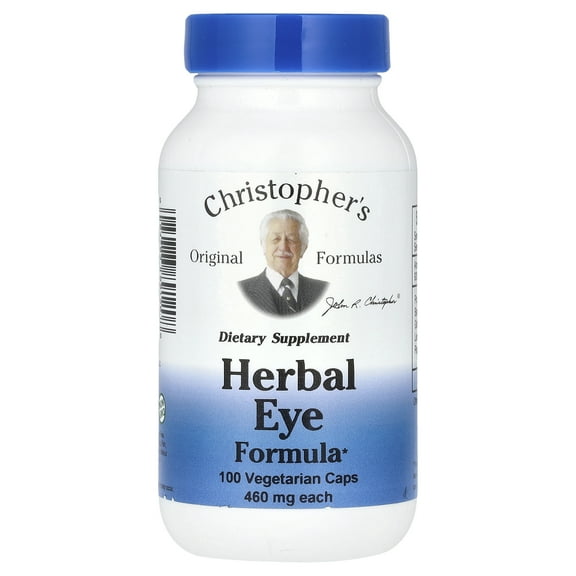 Dr. Christopher's Original Formulas Herbal Eyebright Formula Capsules, 100 Ct