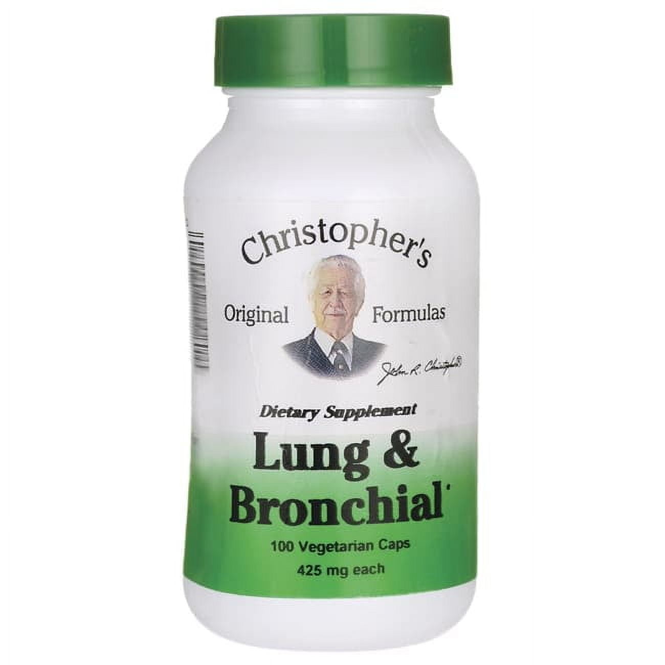 Dr. Christopher's Lung & Bronchial 100 Veg Caps