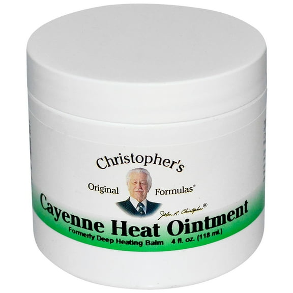 Dr. Christopher's Original Formulas Cayenne Heat Ointment, 4 Oz