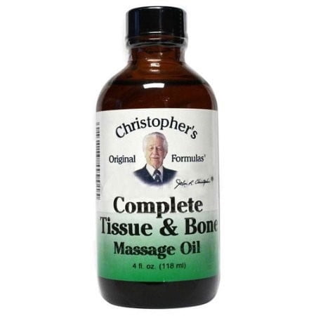 Dr. Christopher's Original Formulas Complete Tissue & Bone Massage Oil, 4 Oz