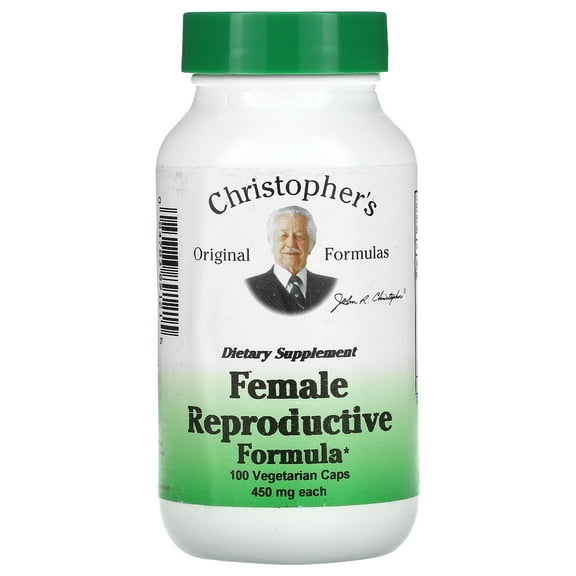 Dr. Christopher's Original Formulas Female Reproductive Formula Capsules, 100 Ct
