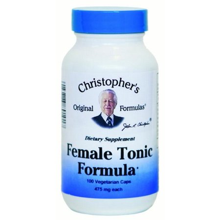 Dr. Christopher's Original Formulas Female Tonic Formula Capsules, 100 Ct