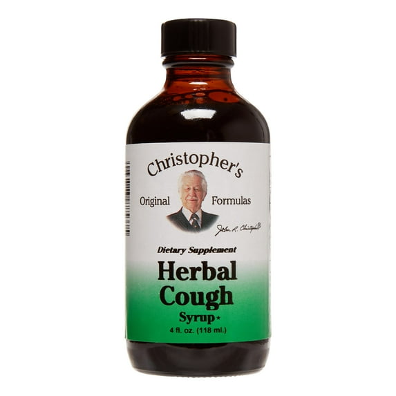 Dr. Christopher's Original Formulas Herbal Cough Syrup, 4 Oz