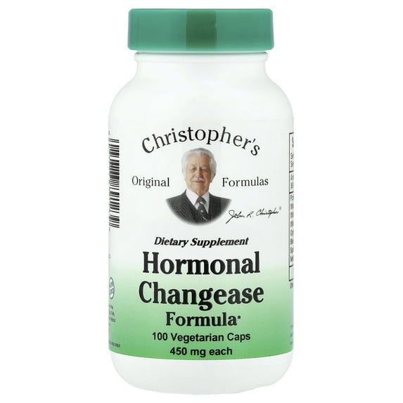 Dr. Christopher's Original Formulas Hormonal Changease Formula Capsules, 100 Ct