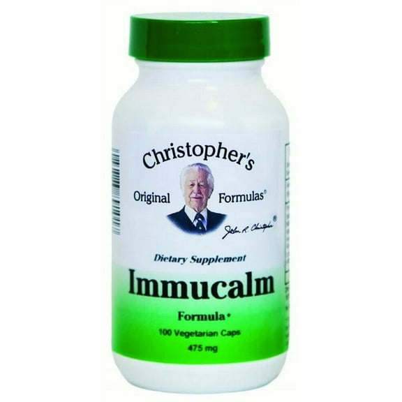 Dr. Christopher's Original Formulas Immucalm Capsules, 100 Ct