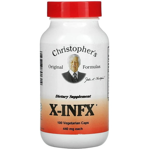 Dr. Christopher's Original Formulas Infection Formula Capsules, 100 Ct 2PK