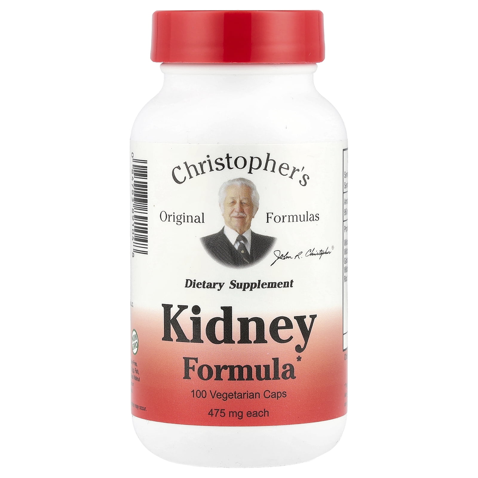 Dr. Christopher's Original Formulas Kidney Formula - 500 mg - 100 Caps
