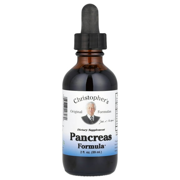 Dr. Christopher's Original Formulas Pancreas Formula Drops, 2 Oz