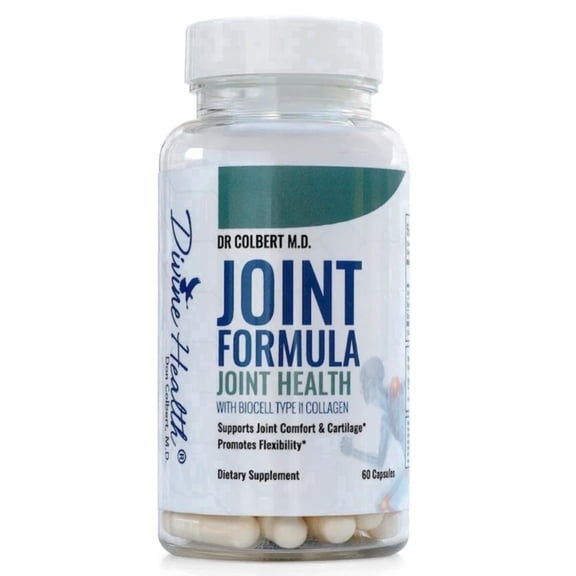 Dr. Colbert, MD Joint Formula | by Divine Health | Joint Health | AvoVida | Boswellia | 60 Capsules | 30 Servings