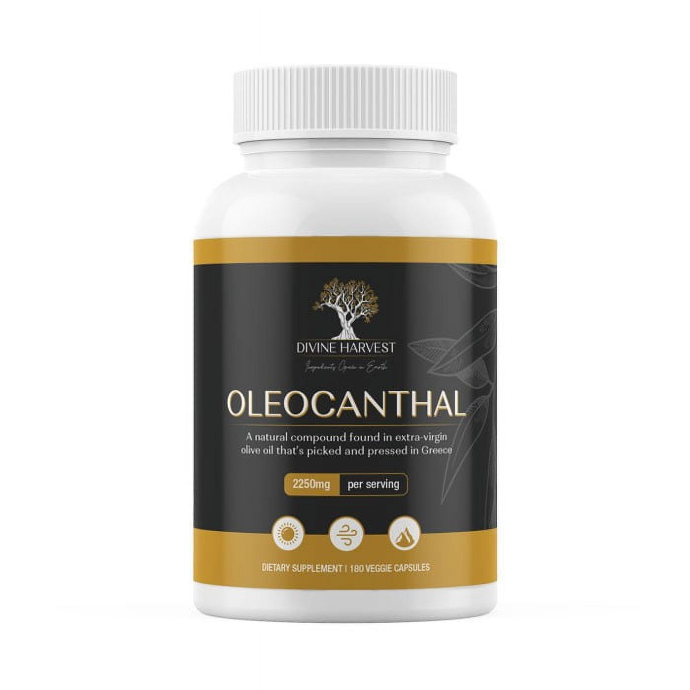 Dr. Colbert's Oleocanthal | Powerful Antioxidant Concentrated from High-Phenolic Extra Virgin Olive Oil |