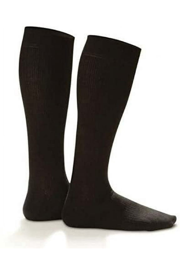 307164 Dress Socks For Men 10-15mmHg Khaki Large