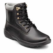 Dr. Comfort Boss Mens Work Boot 13 Medium B/D Black Lace