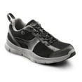 thumbnail image 1 of Dr. Comfort Chris Men's Athletic Shoe: 11 Wide (E/2E) Black Elastic Lace, 1 of 5