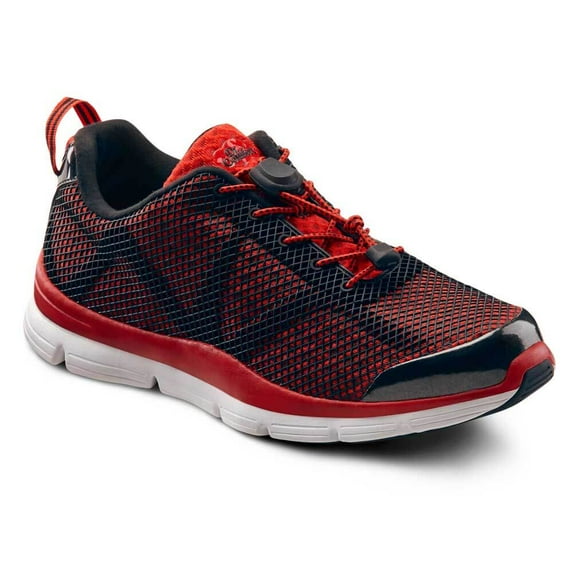 Dr Comfort Jason Athletic Men's Footwear 7.5 Red Wde (A550)
