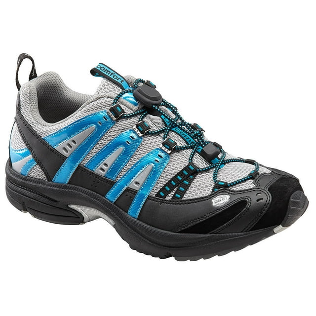 Dr. Comfort Performance Men's Athletic Shoe-15W-Metallic Blue