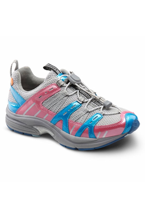 Refresh Women's Athletic Shoe: 7 Wide (C/D) Berry Elastic & Standard Laces