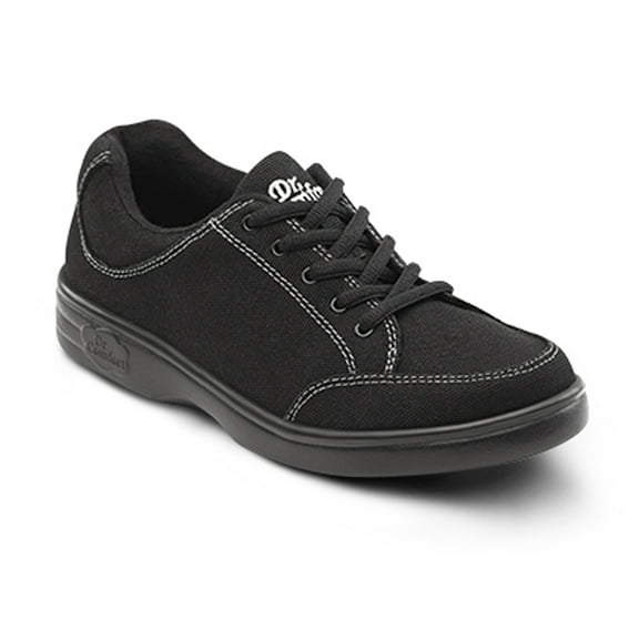 Dr. Comfort Riley Women's Athletic Shoe: 8 Medium (A-B) Black Lace
