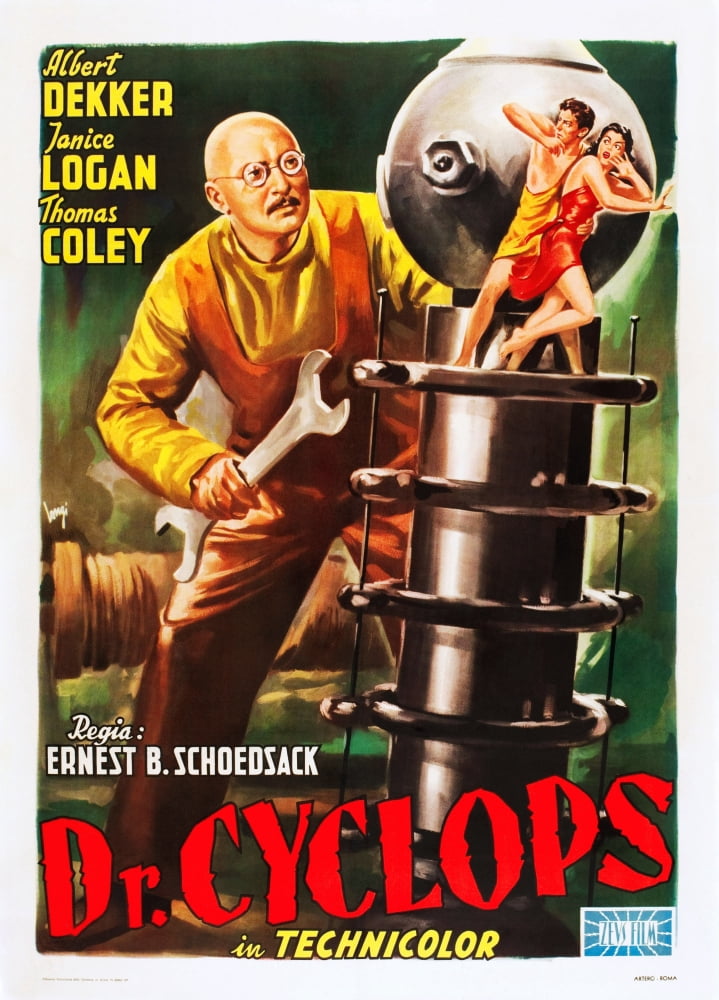 Dr Cyclops Canvas Art - (11 x 17)