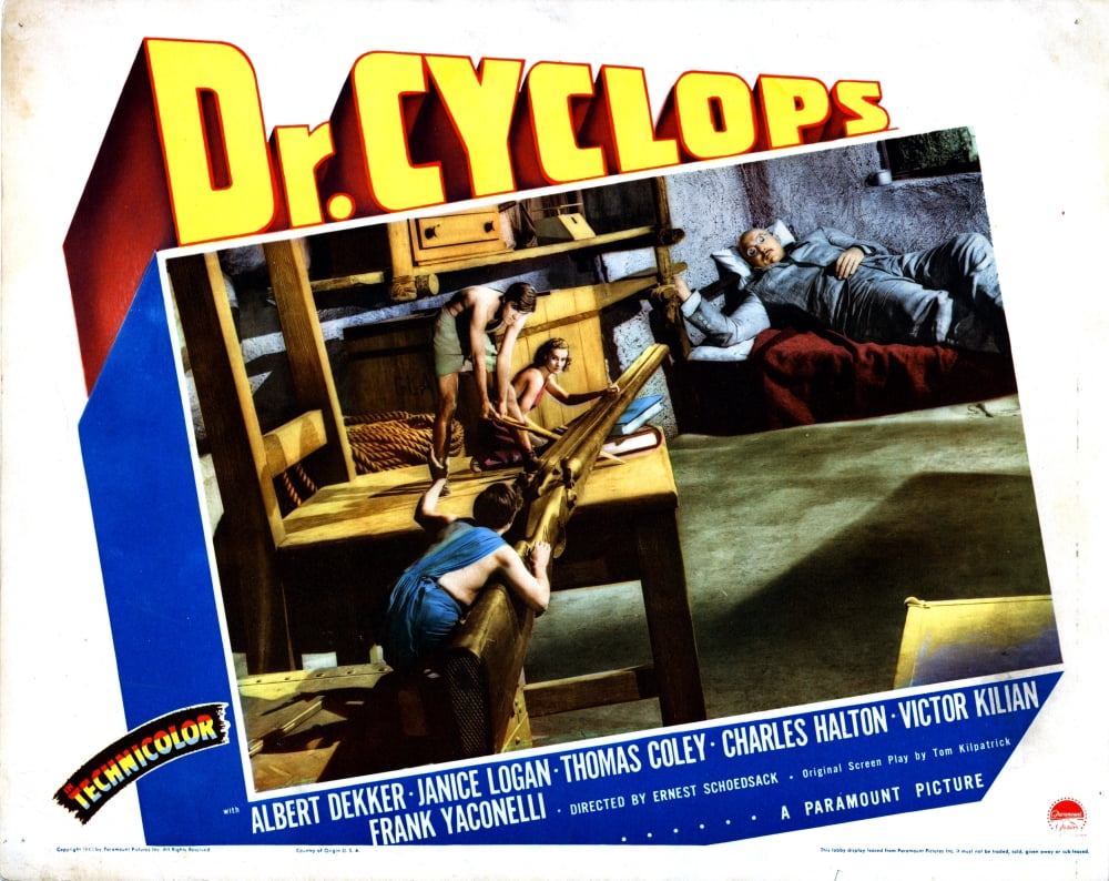 Dr Cyclops Canvas Art - (28 x 22)